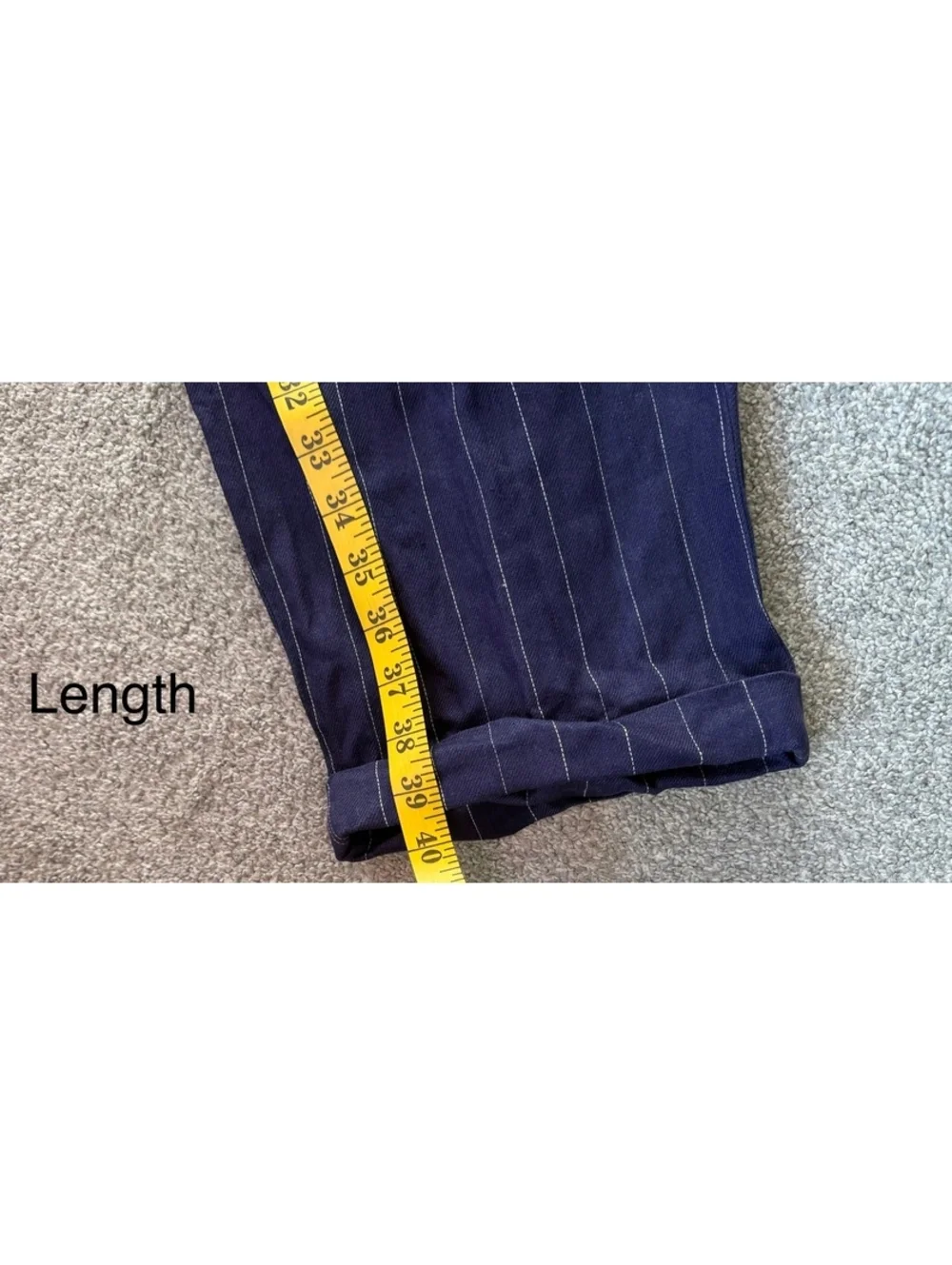Paul Smith Pinstripe Sz 32 Made in England Luxury Designer